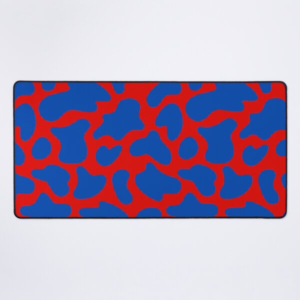 Item preview, Modern Graphic Cow Print Pattern | Red & Blue designed and sold by Frohyou.