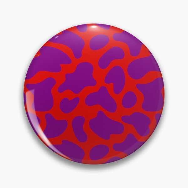 Item preview, Modern Graphic Cow Print Pattern | Red & Purple designed and sold by Frohyou.