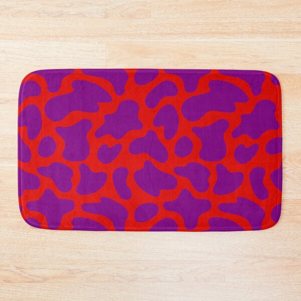 Item preview, Modern Graphic Cow Print Pattern | Red & Purple designed and sold by Frohyou.