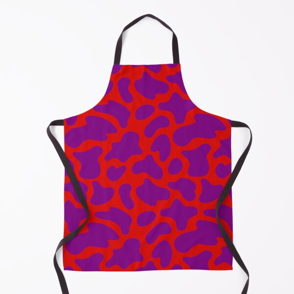 Item preview, Modern Graphic Cow Print Pattern | Red & Purple designed and sold by Frohyou.