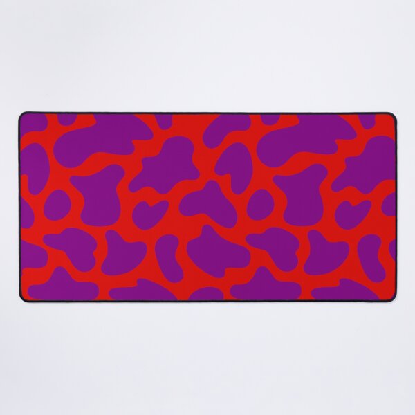 Item preview, Modern Graphic Cow Print Pattern | Red & Purple designed and sold by Frohyou.