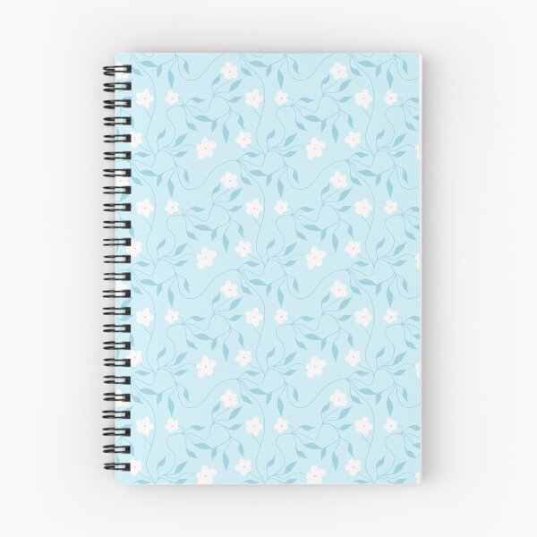 Item preview, Pastel Blue Meadow Blossoms designed and sold by jamsketches.