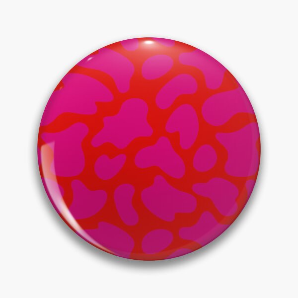 Item preview, Modern Graphic Cow Print Pattern | Red & Pink designed and sold by Frohyou.