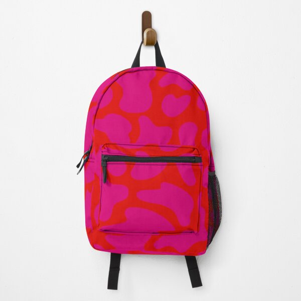 Item preview, Modern Graphic Cow Print Pattern | Red & Pink designed and sold by Frohyou.