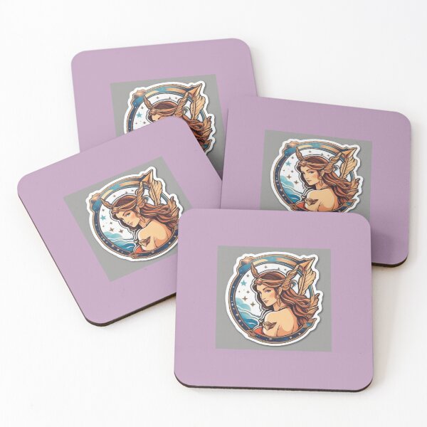 Item preview,  Vintage Tarot Card | The Archer Sagittarius Sticker designed and sold by ELSSP.