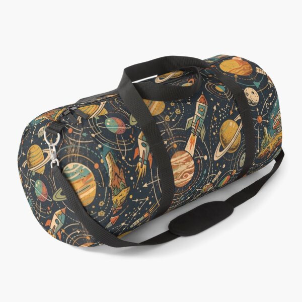 Item preview, Retro Cosmic Sacred Geometry Dark Celestial Astrology Pattern designed and sold by ART ATTACK ZONE.