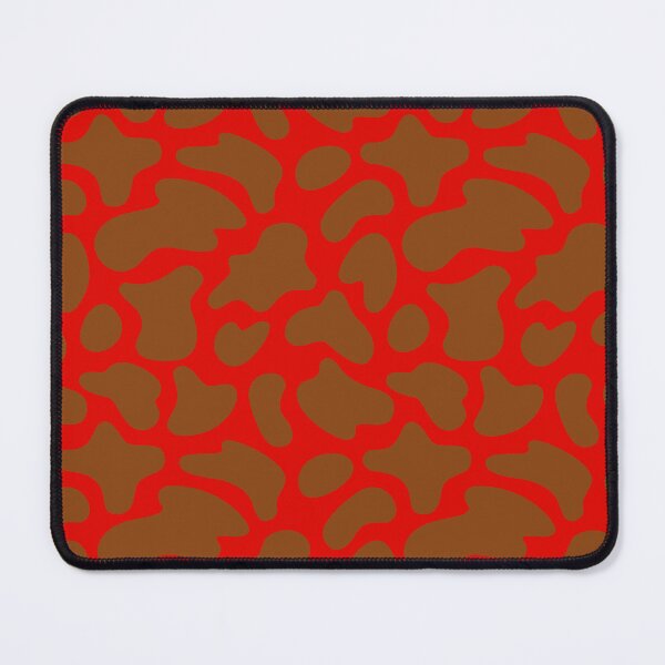 Item preview, Modern Graphic Cow Print Pattern | Red & Brown designed and sold by Frohyou.