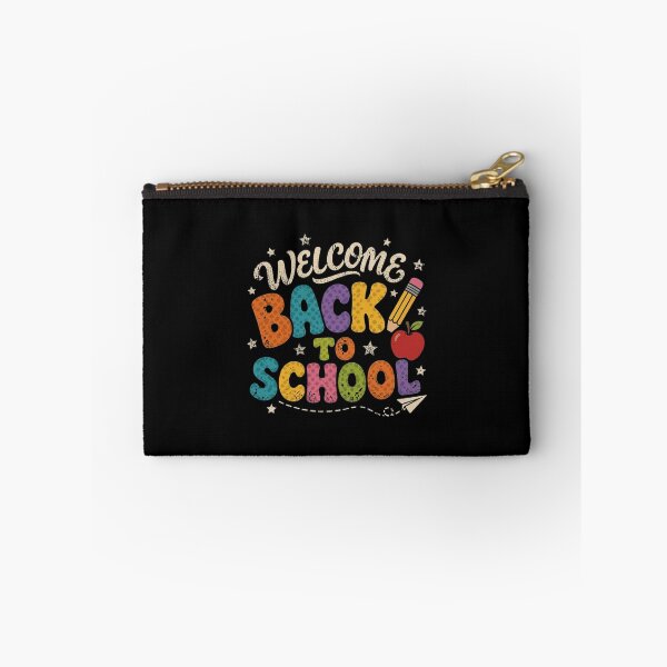 Item preview, Welcome Back To School Colorful Retro Typography Design designed and sold by SiarheiYur.