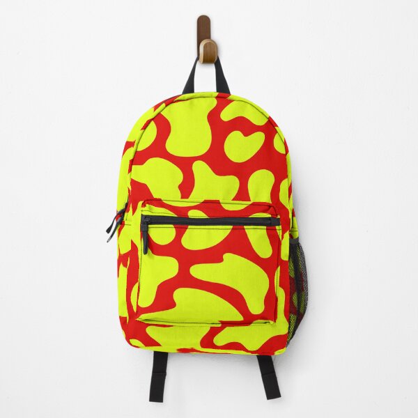 Item preview, Modern Graphic Cow Print Pattern | Red & Chartreuse designed and sold by Frohyou.