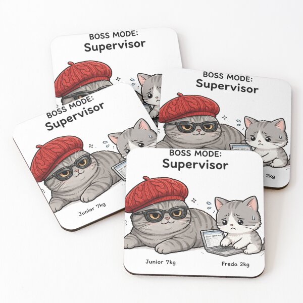 Item preview, BOSS MODE: Supervisor - Junior 7kg and Freda 2kg Office Duo designed and sold by MAISON SYLVIE.