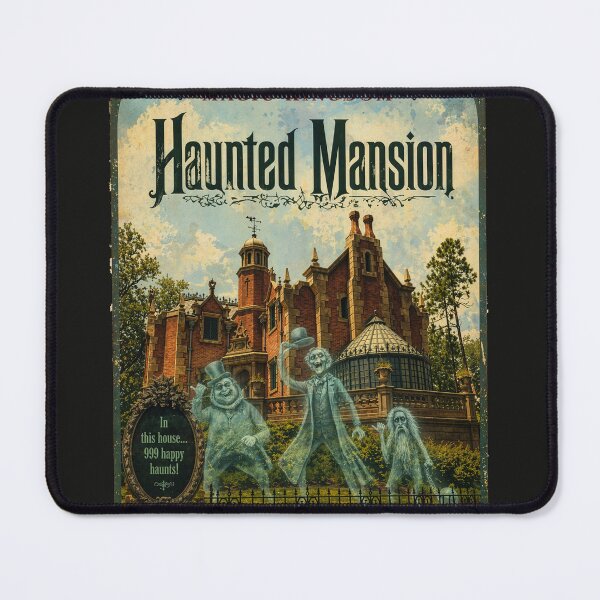 Item preview, Walt Disney World Vintage 999 Happy Haunts Poster Design designed and sold by Shirts With Pride.