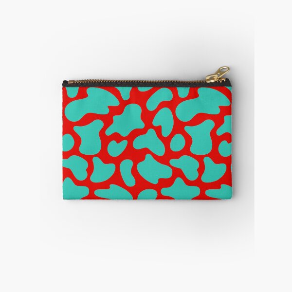 Item preview, Modern Graphic Cow Print Pattern | Red & Teal designed and sold by Frohyou.