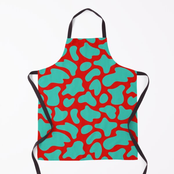 Item preview, Modern Graphic Cow Print Pattern | Red & Teal designed and sold by Frohyou.