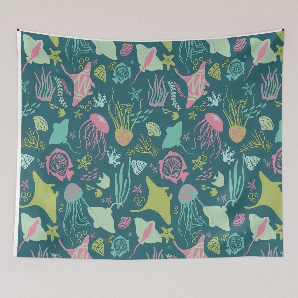 Item preview, Aquarium Dreams designed and sold by MYpatternlab.