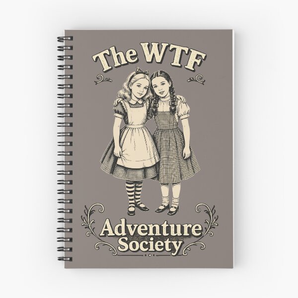 Item preview, The WTF Adventure Society with Alice and Dorothy designed and sold by Reverie & Roses.