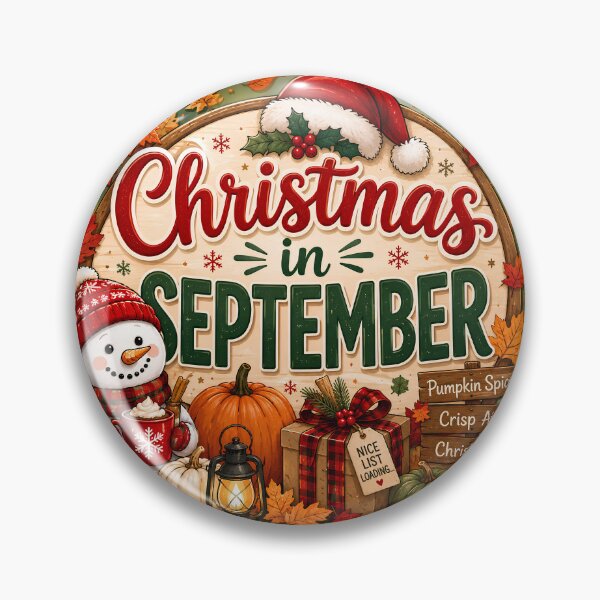 Item preview, Christmas in September – Fall Begins Christmas Cheer designed and sold by FindYouByZ.