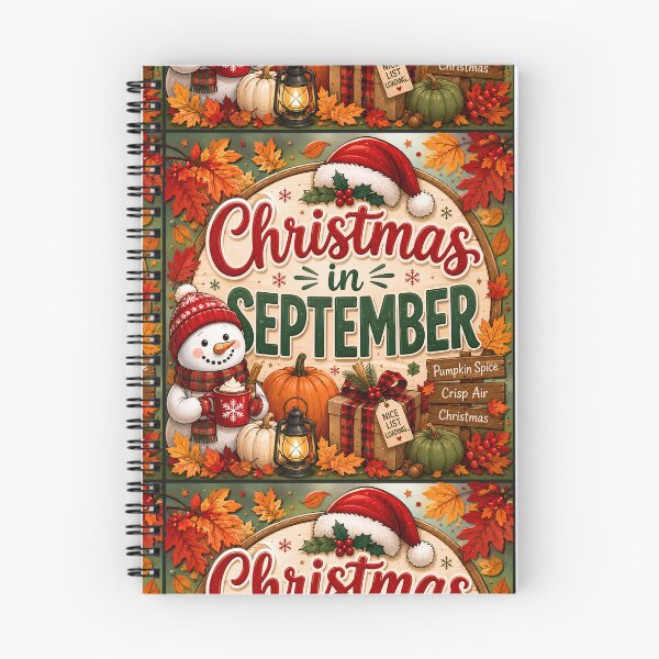 Item preview, Christmas in September – Fall Begins Christmas Cheer designed and sold by FindYouByZ.