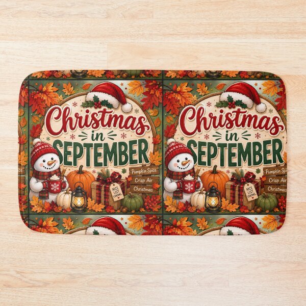 Item preview, Christmas in September – Fall Begins Christmas Cheer designed and sold by FindYouByZ.