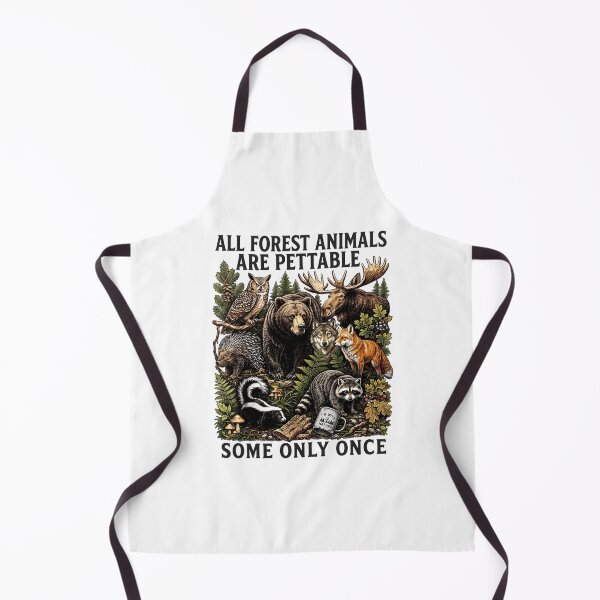 Item preview, All Forest Animals are Pettable Some Only Once Animal Design designed and sold by hemagamo.