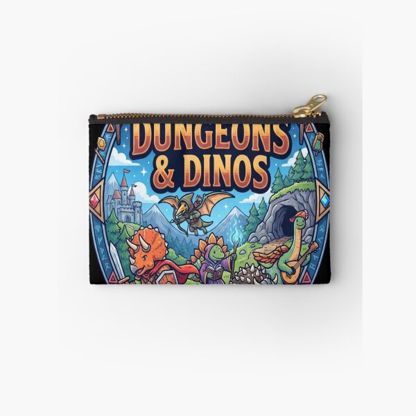 Item preview, Dungeons And Dinos - Cute Dinosaurs and Dice designed and sold by Barbara8266.