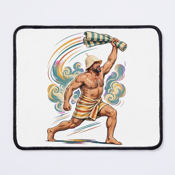 Item preview, Sauna Master Aufguss - Funny Retro Sauna Lover Vintage designed and sold by Neurospicy Trolls.