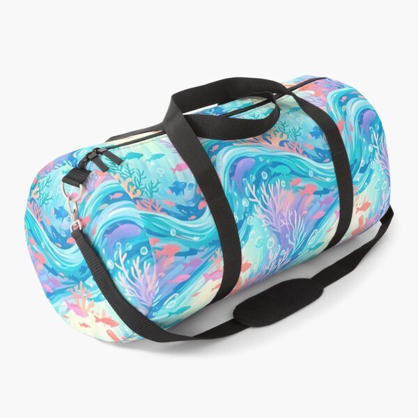 Item preview, Underwater Coral Reef Pattern | Pastel Ocean Print designed and sold by Her-XP.
