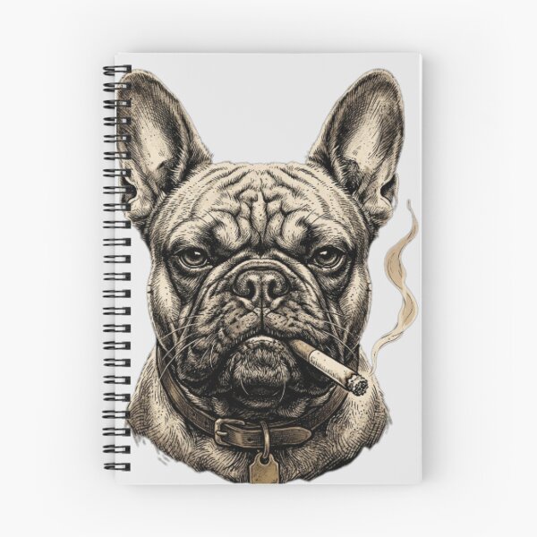 Item preview, French Bulldog Smoking Cigarette Edgy Streetwear Aesthetic  designed and sold by w66aboo.