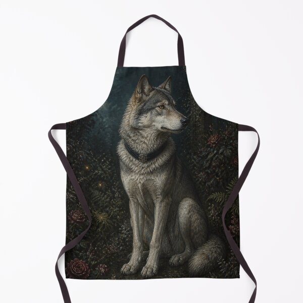 Item preview, Gray Wolf in Crimson Roses designed and sold by The-Art-of-D.