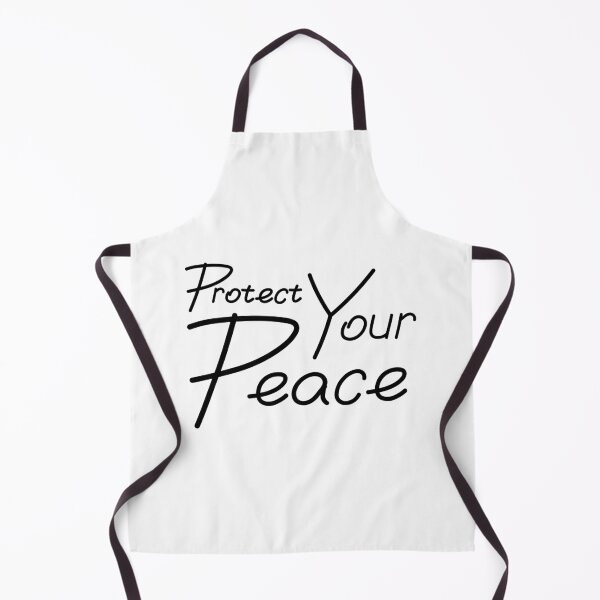 Item preview, Protect Your Peace | Cursive Mindfulness Quote designed and sold by Nikola Dio.