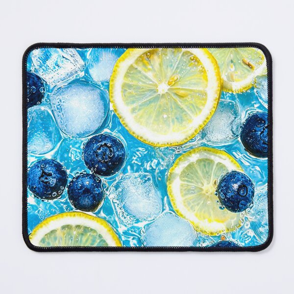 Item preview, Blueberry Lemon Ice Water Splash designed and sold by JenniferMoren.