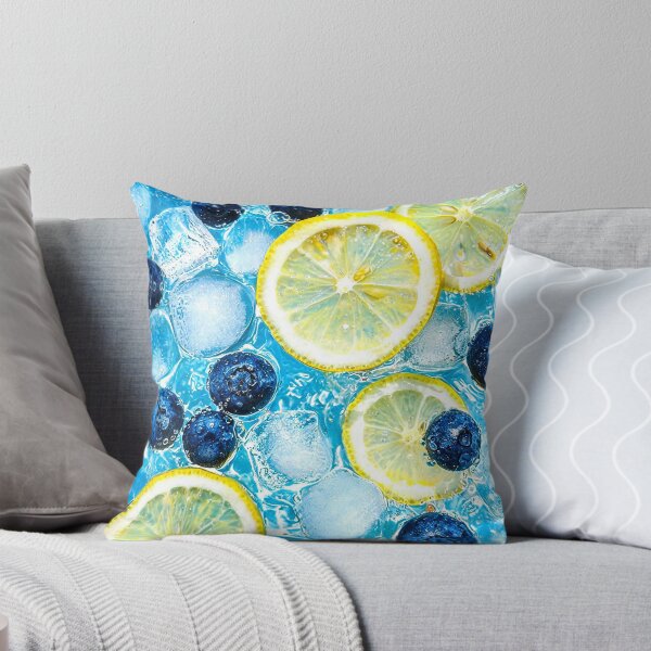 Item preview, Blueberry Lemon Ice Water Splash designed and sold by JenniferMoren.