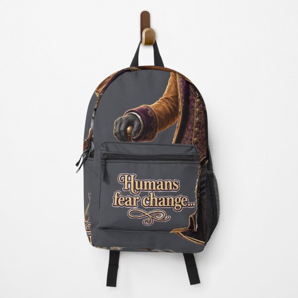 Item preview, Fear of Change – Philosophical Cat Quote designed and sold by VolkovaLenaArt.