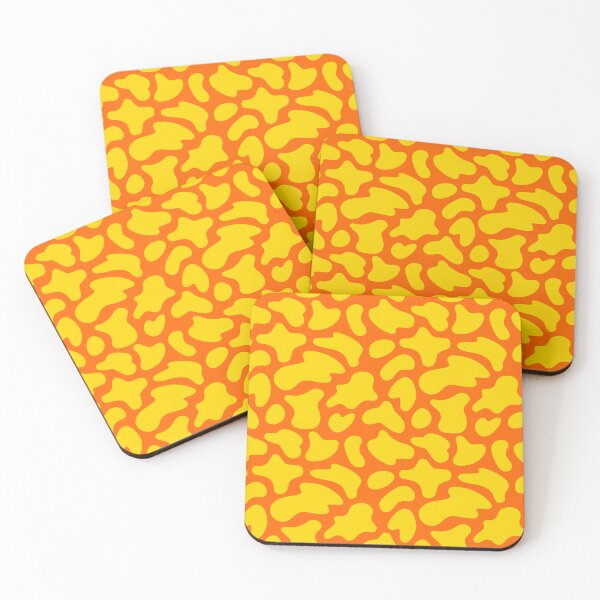 Item preview, Copy of Modern Graphic Cow Print Pattern | Orange & Yellow designed and sold by Frohyou.