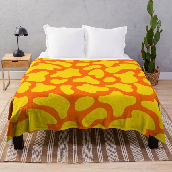 Item preview, Copy of Modern Graphic Cow Print Pattern | Orange & Yellow designed and sold by Frohyou.