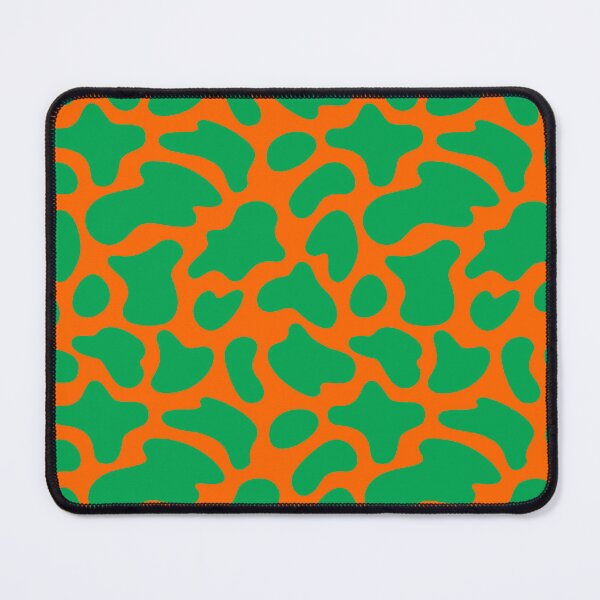 Item preview, Modern Graphic Cow Print Pattern | Orange & Green designed and sold by Frohyou.