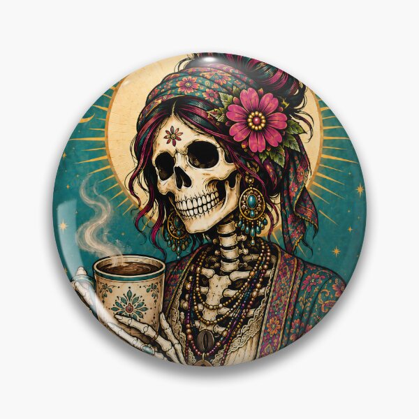 Item preview, Coffee Lover Tarot Card Gift for Goth Witchy Friend designed and sold by Vibrantdream.