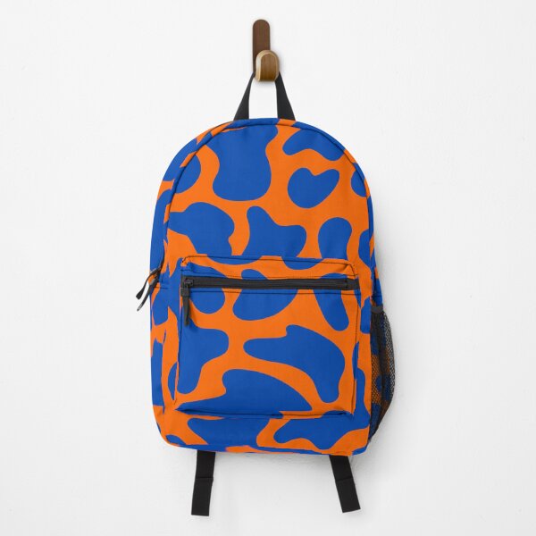 Item preview, Modern Graphic Cow Print Pattern | Orange & Blue designed and sold by Frohyou.