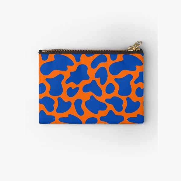 Item preview, Modern Graphic Cow Print Pattern | Orange & Blue designed and sold by Frohyou.