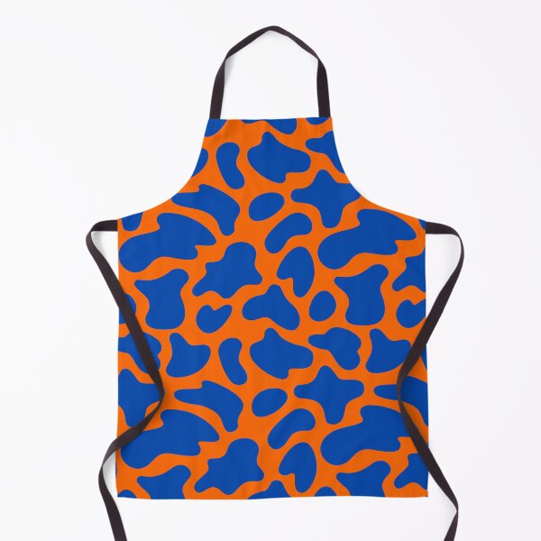 Item preview, Modern Graphic Cow Print Pattern | Orange & Blue designed and sold by Frohyou.