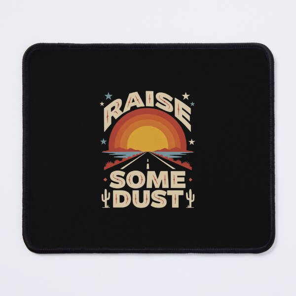 Item preview, Raise Some Dust T Shirt, Vintage Americana Shirt, Retro Roadside Tee, American Nostalgia Gift designed and sold by Daily Mood Tees.