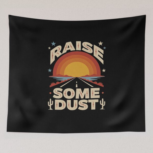 Item preview, Raise Some Dust T Shirt, Vintage Americana Shirt, Retro Roadside Tee, American Nostalgia Gift designed and sold by Daily Mood Tees.