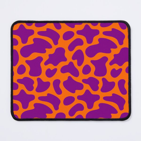 Item preview, Modern Graphic Cow Print Pattern | Orange & Purple designed and sold by Frohyou.