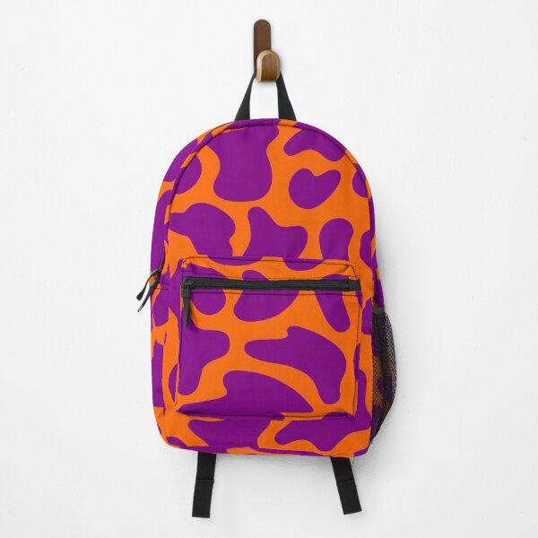 Item preview, Modern Graphic Cow Print Pattern | Orange & Purple designed and sold by Frohyou.