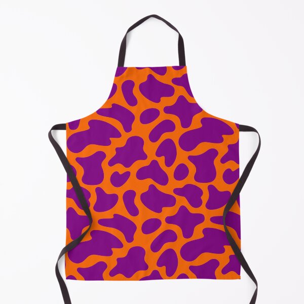 Item preview, Modern Graphic Cow Print Pattern | Orange & Purple designed and sold by Frohyou.