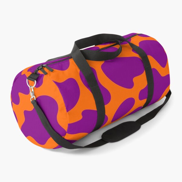Item preview, Modern Graphic Cow Print Pattern | Orange & Purple designed and sold by Frohyou.