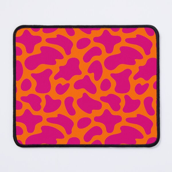 Item preview, Modern Graphic Cow Print Pattern | Orange & Pink designed and sold by Frohyou.