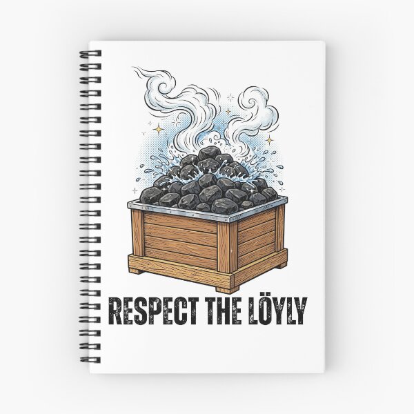 Item preview, Respect The Loyly - Sauna Stones Finnish Sauna Culture designed and sold by Neurospicy Trolls.