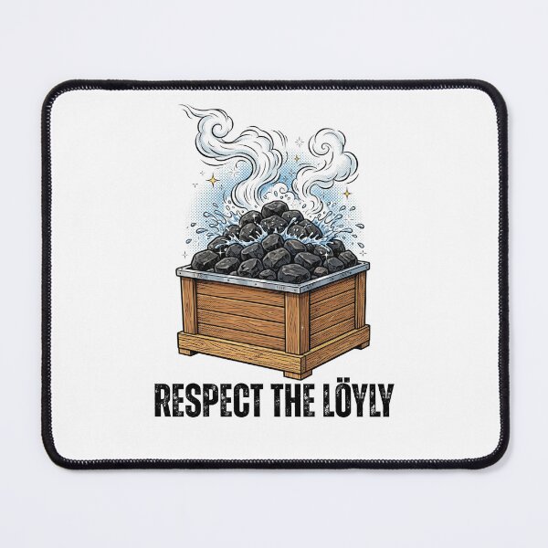 Item preview, Respect The Loyly - Sauna Stones Finnish Sauna Culture designed and sold by Neurospicy Trolls.