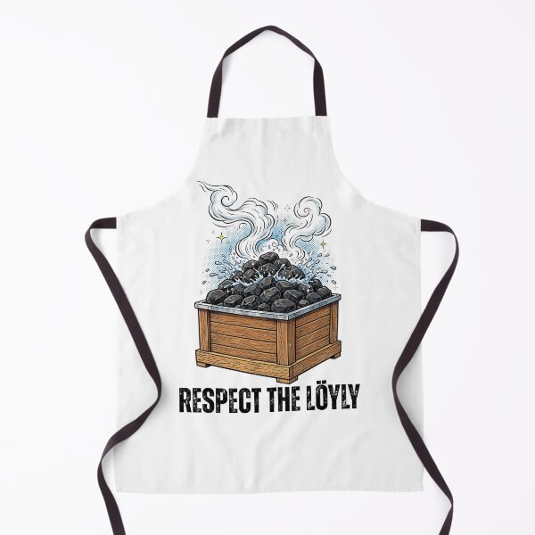 Item preview, Respect The Loyly - Sauna Stones Finnish Sauna Culture designed and sold by Neurospicy Trolls.