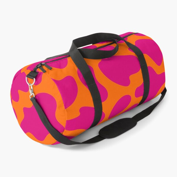 Item preview, Modern Graphic Cow Print Pattern | Orange & Pink designed and sold by Frohyou.